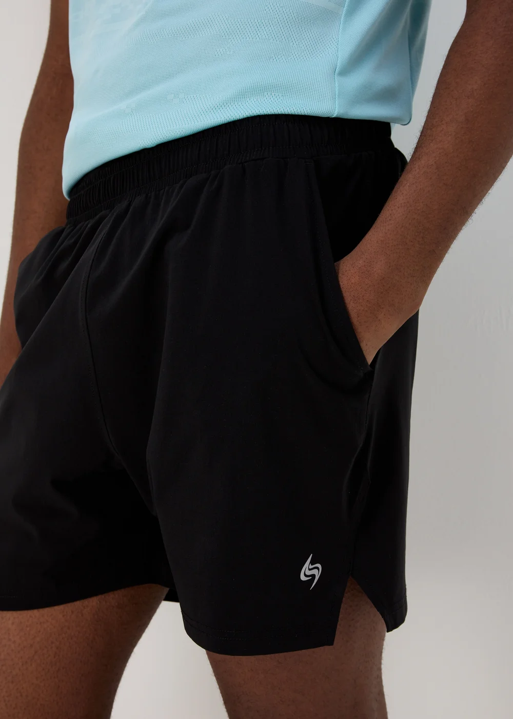 Souluxe Black Running Shorts - S Image 3
