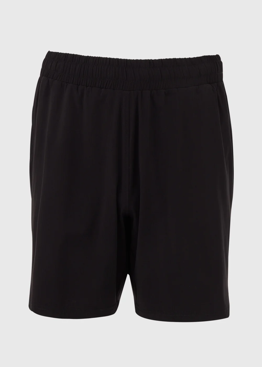 Souluxe Black Plain Regular Shorts - S Image 5