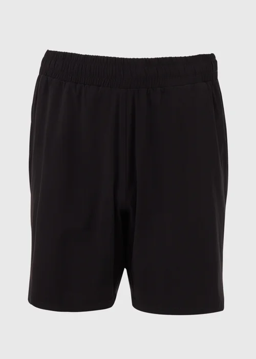 Souluxe Black Plain Regular Shorts - S Image 5