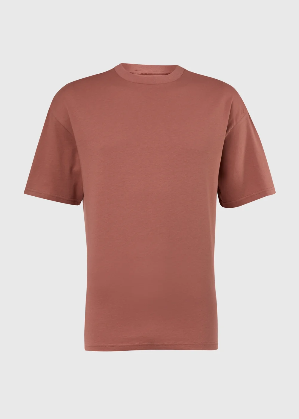 Dutsy Pink Burlwood Oversized T-Shirt - S Image 5