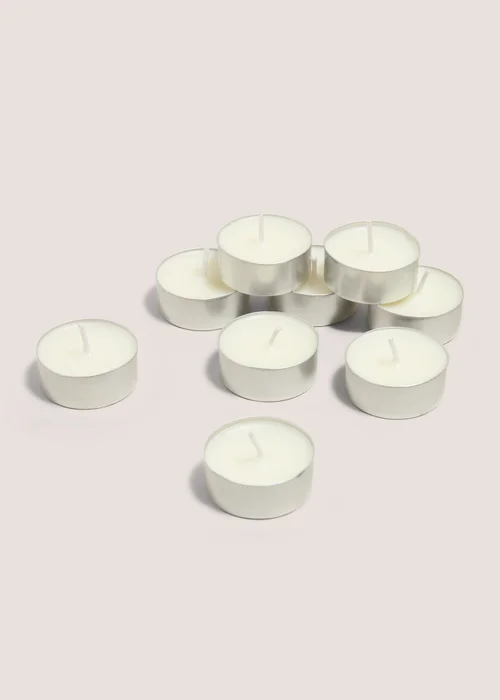 24 Pack Eucalyptus Cottage Tealight Candles Image 2