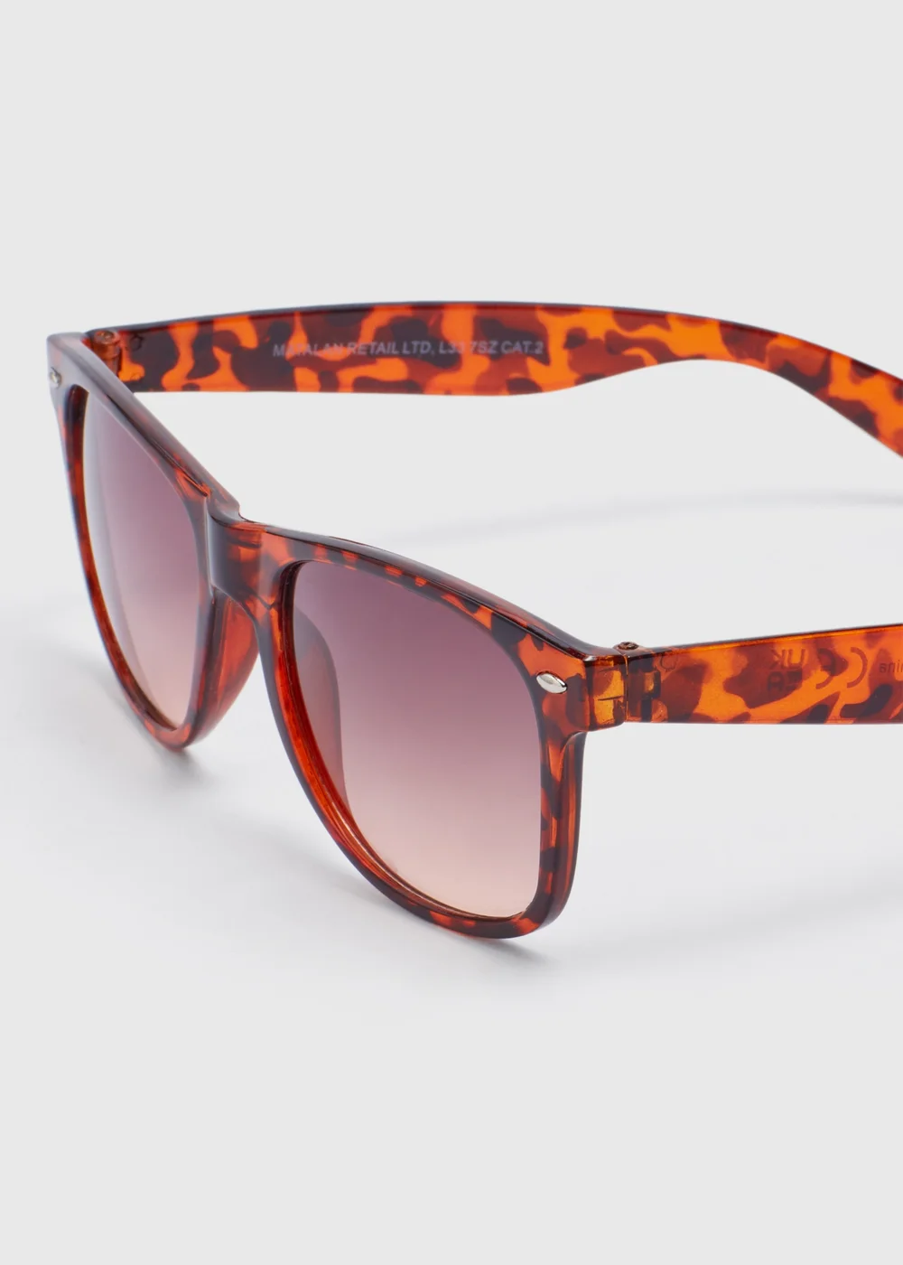 Brown Tortoise Nomad Sunglasses - One Size Image 2