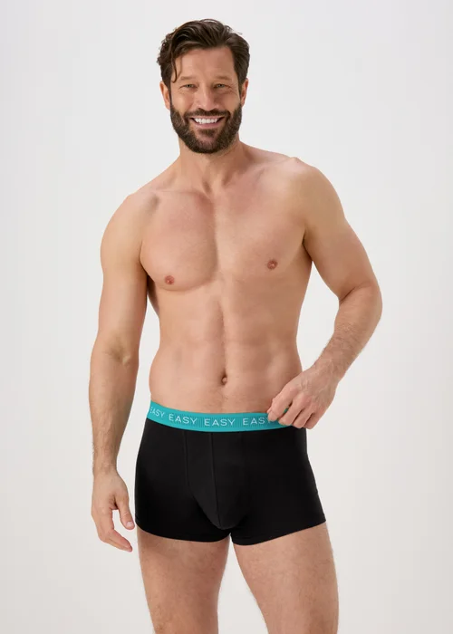 5PK Hipster Bright Waistband Black - XS Image 2