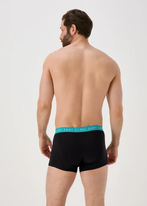 5PK Hipster Bright Waistband Black - XS Image 3