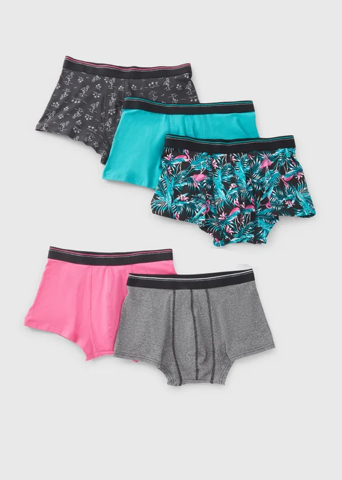 5PK Pink Hipsters - XS Image 1
