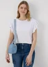 Denim Crossbody Camera Bag - One Size Image 4