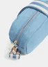 Denim Crossbody Camera Bag - One Size Image 2