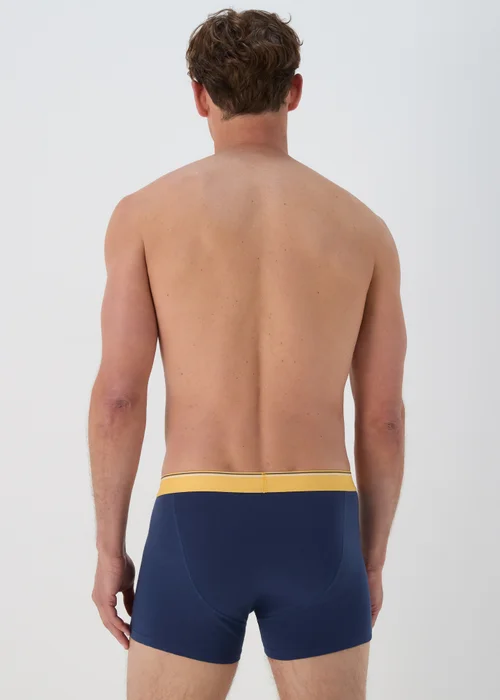 3PK Navy Keyhole Pastel Waistband - XS Image 3