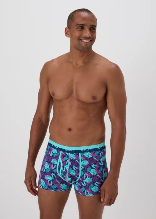 5 Pack Multicolour Neon Keyhole Boxers - XS Image 2