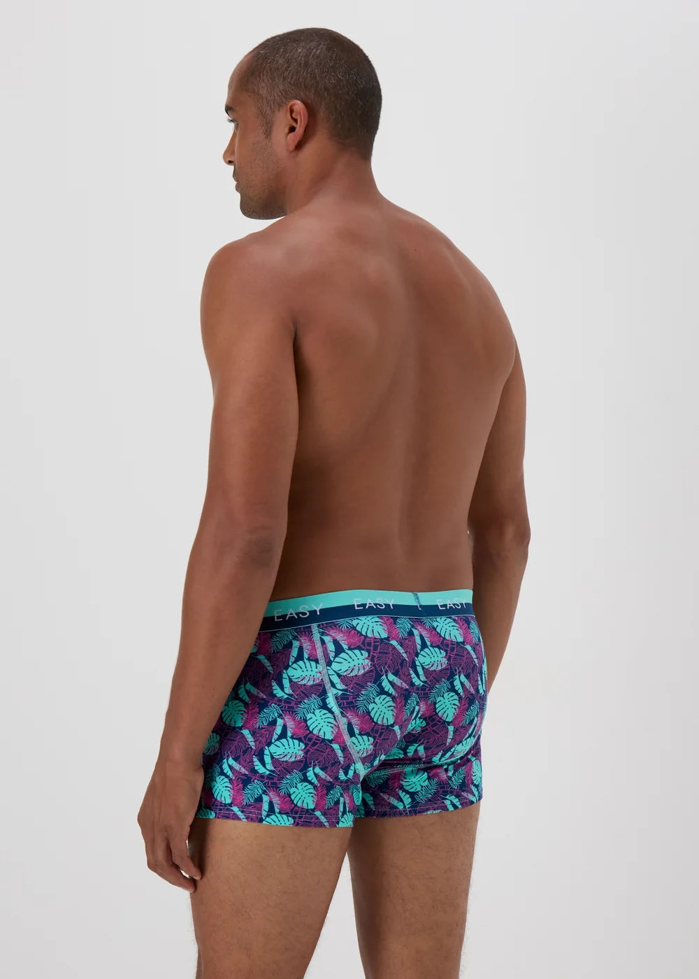 5 Pack Multicolour Neon Keyhole Boxers - XS Image 3