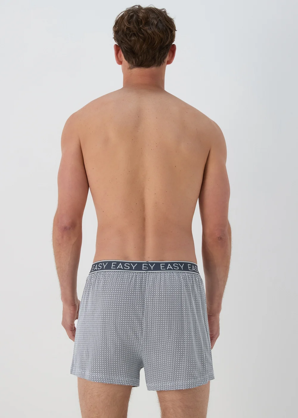 5 Pack Teal Loose Fit Circle Boxers - Small Image 3