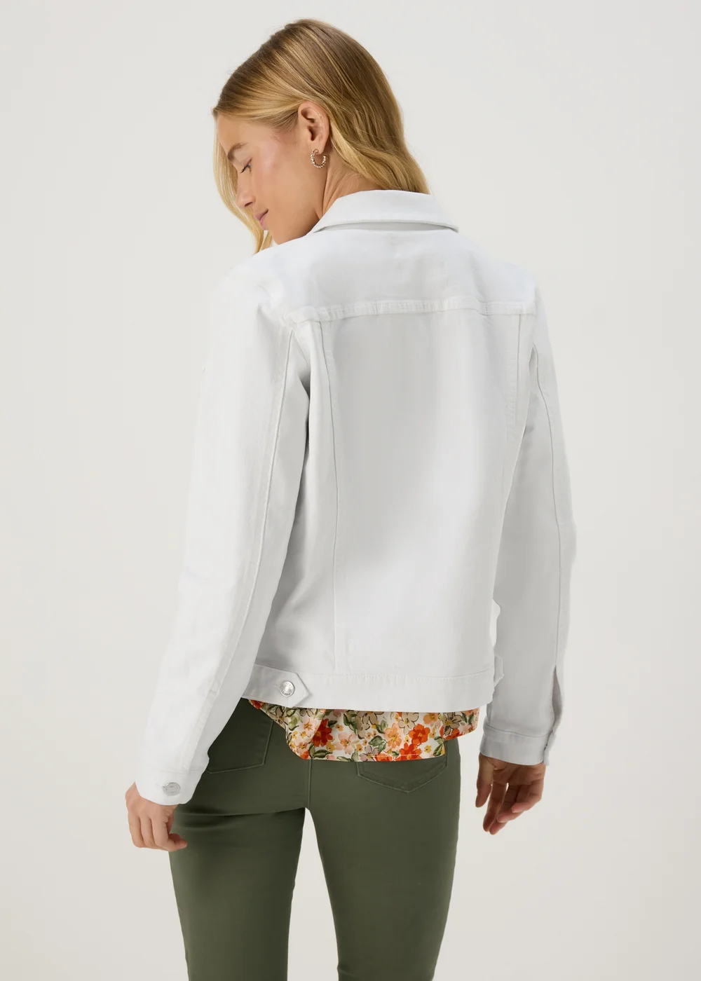 White Denim Jacket - 8 Image 2