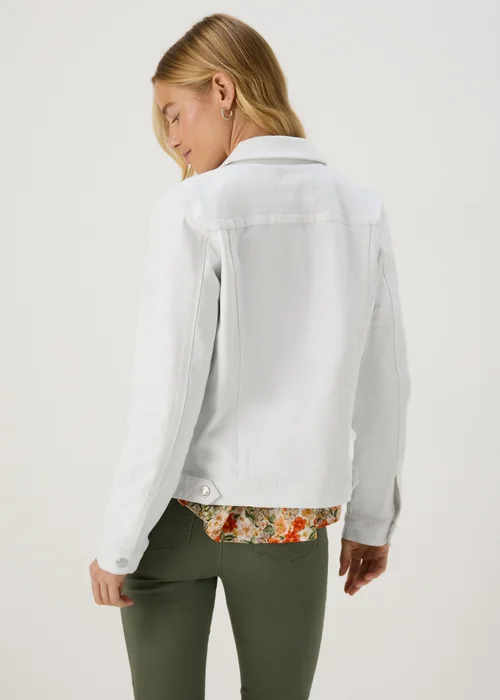 White Denim Jacket - 8 Image 2