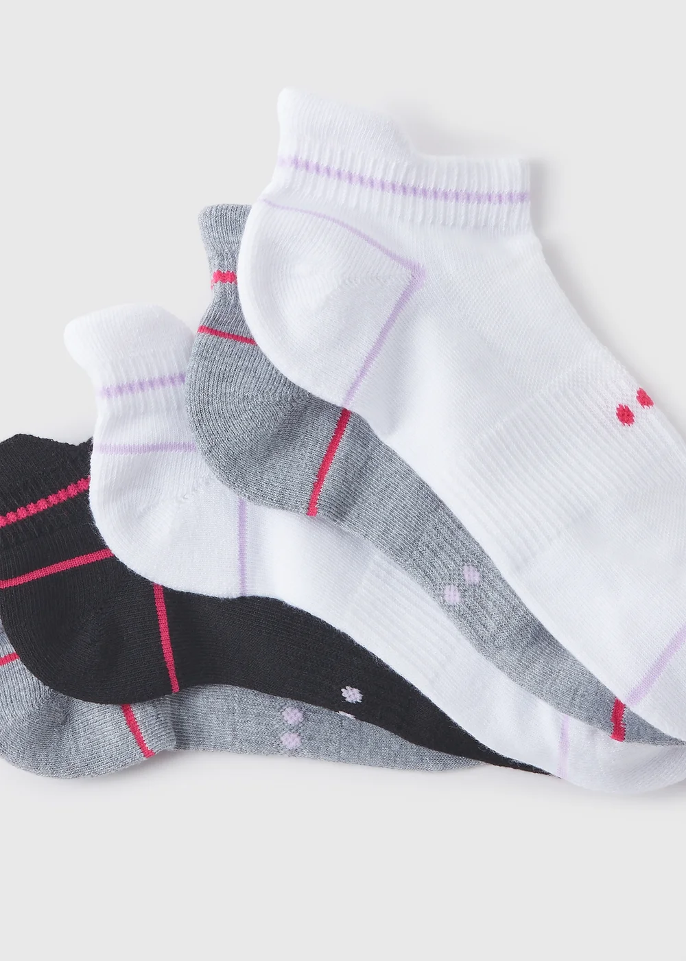 5 Pack Trainer Socks - 2-5 Image 2