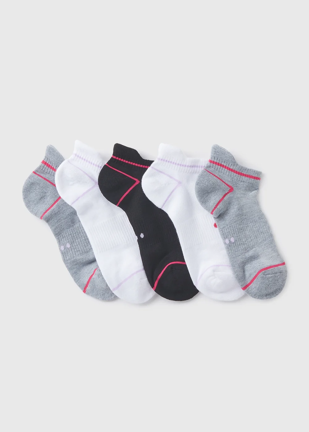 5 Pack Trainer Socks - 2-5 Image 1