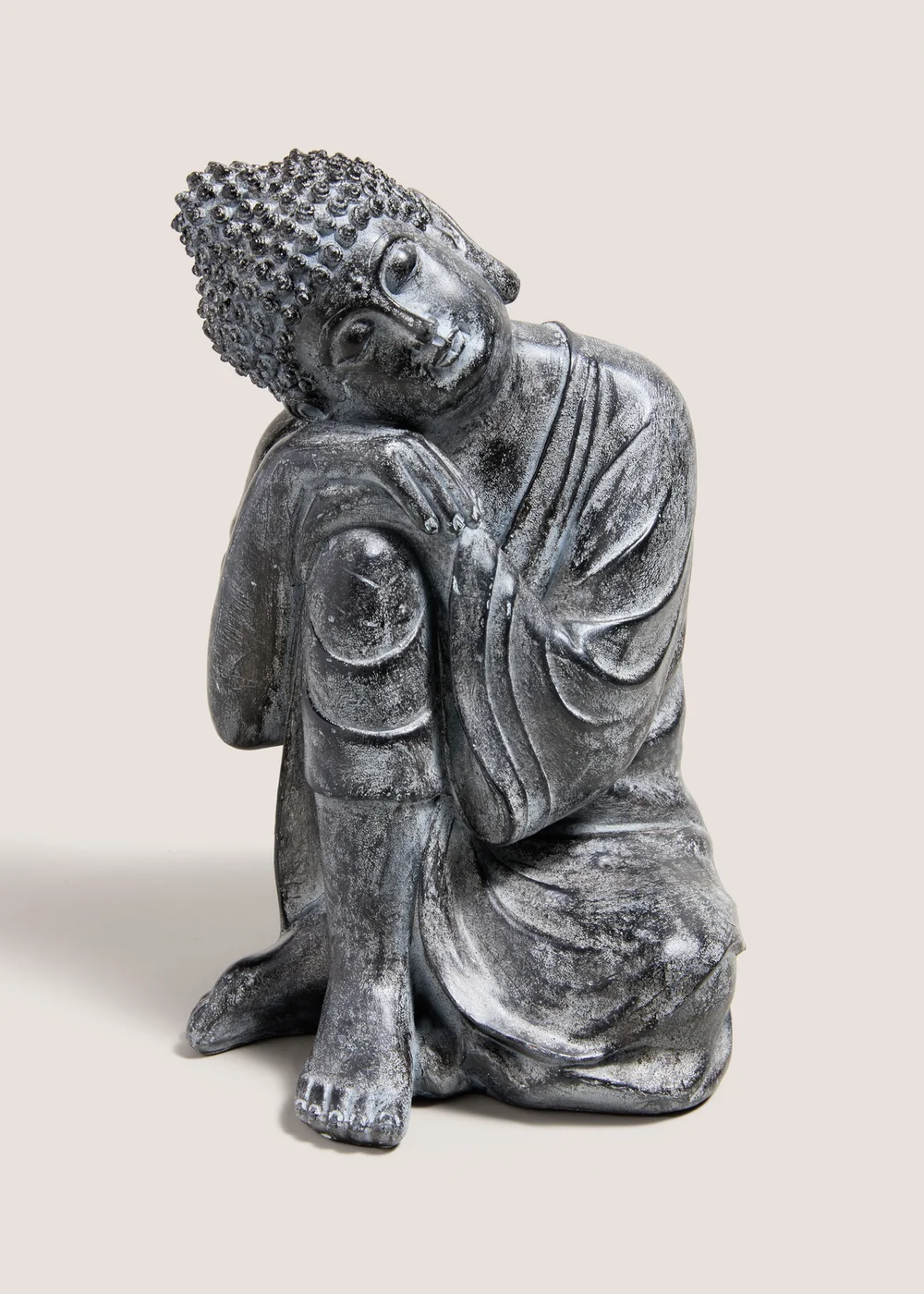 Black Washed Leaning Buddha Image 1