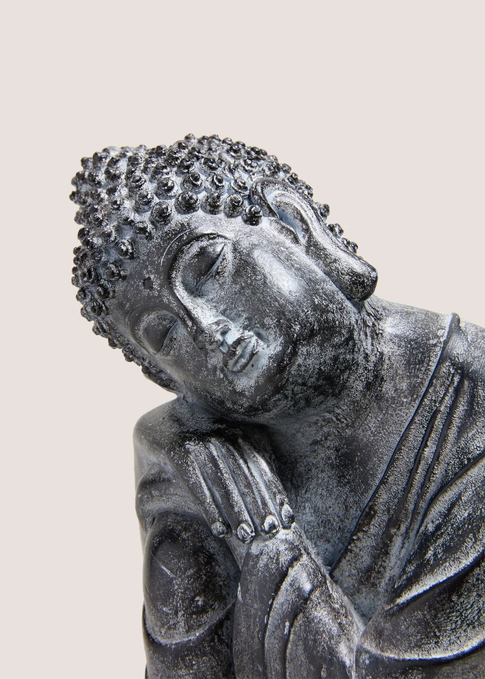 Black Washed Leaning Buddha Image 2
