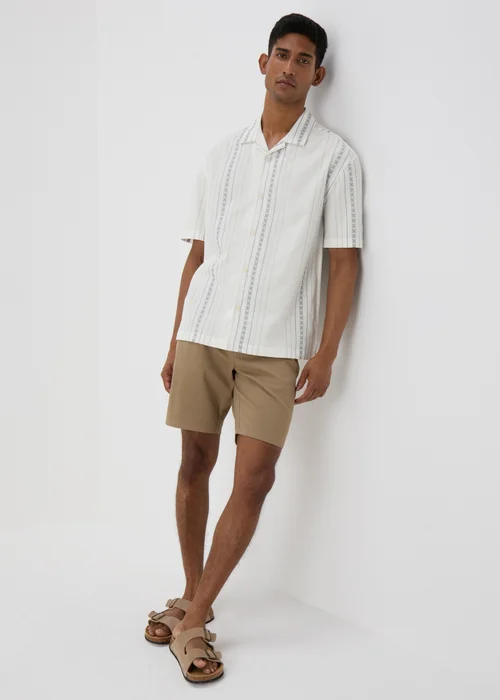 Ecru Stripe Shirt - S Image 4