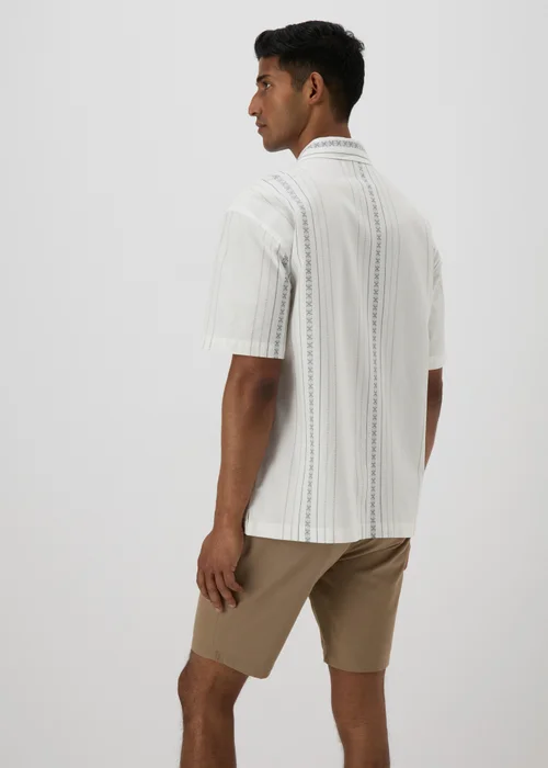 Ecru Stripe Shirt - S Image 2