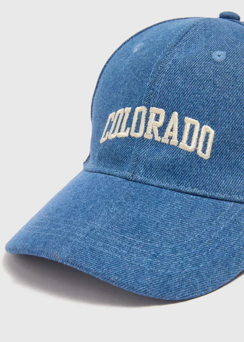 Denim Blue Colorado Cap - One Size Image 2