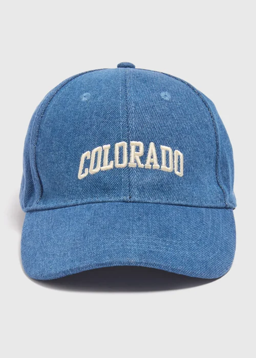 Denim Blue Colorado Cap - One Size Image 1