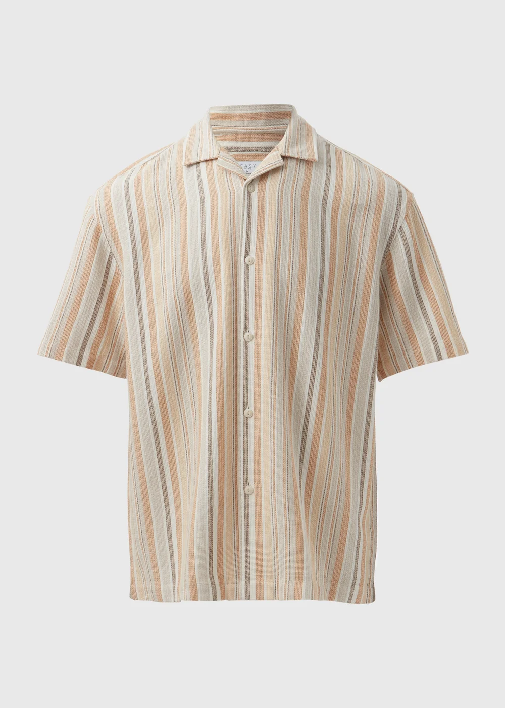Mustard Stripe Shirt - Small Image 5