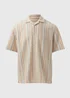 Mustard Stripe Shirt - Small Image 5