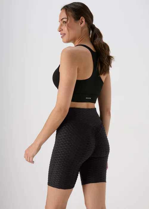 Souluxe Black Ruched Shorts - 8 Image 2