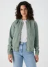 Khaki Bomber Jacket - 8 Image 1
