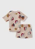 Paw Patrol Boys Oatmeal Top and Short Sets (1-6yrs) - 1-1.5 Yrs Image 1