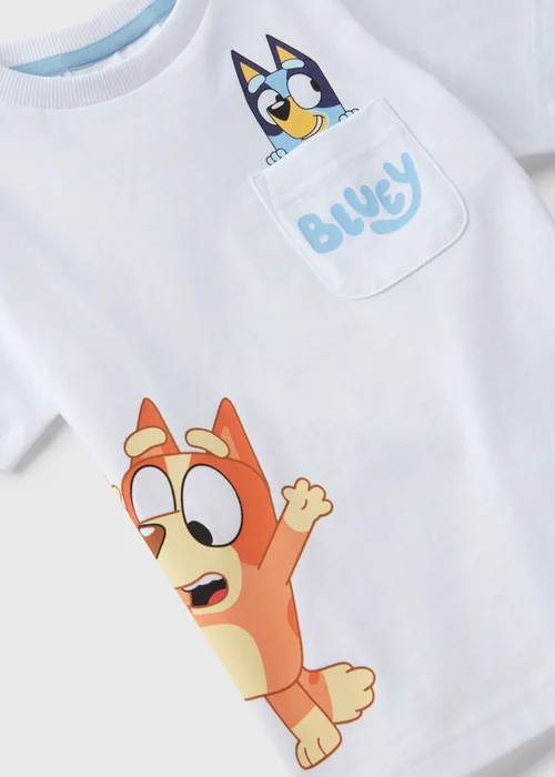 Bluey Kids Navy Shortie Pyjama Set (1-6yrs) - 1 to 1 half years Image 2