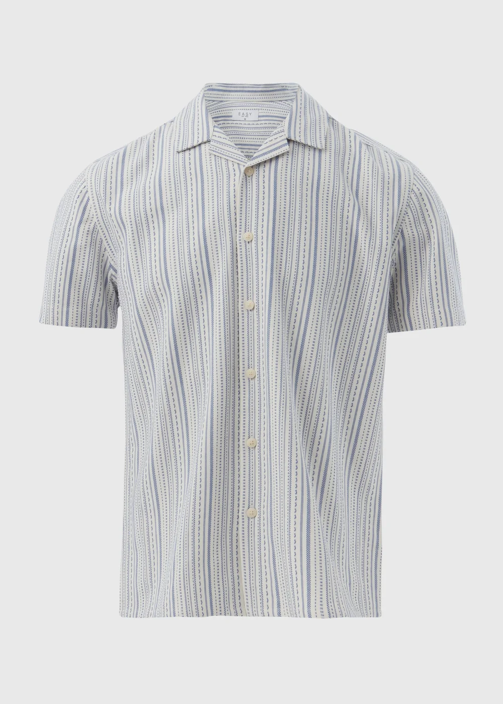 Ecru Stripe Shirt - Small Image 5