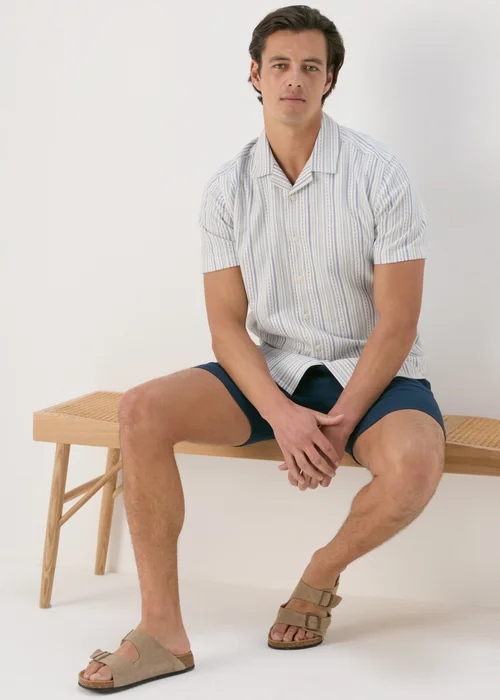 Ecru Stripe Shirt - Small Image 4