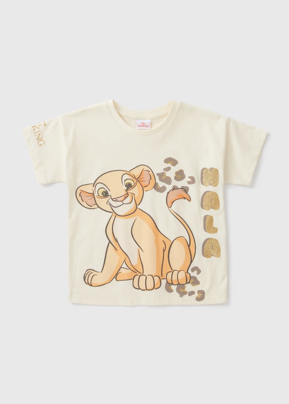 Disney Kids Cream Nala T Shirt (1-7yrs) - 1-1.5 Yrs Image 1