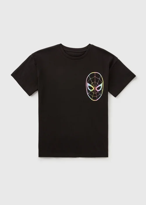 Marvel Boys Black Amazing Spiderman T-Shirt (3-12yrs) - 3 Yrs Image 1