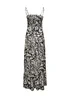 JDY Black & White Print Smock Maxi Dress - 14 Image 2