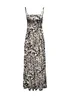 JDY Black & White Print Smock Maxi Dress - 14 Image 1