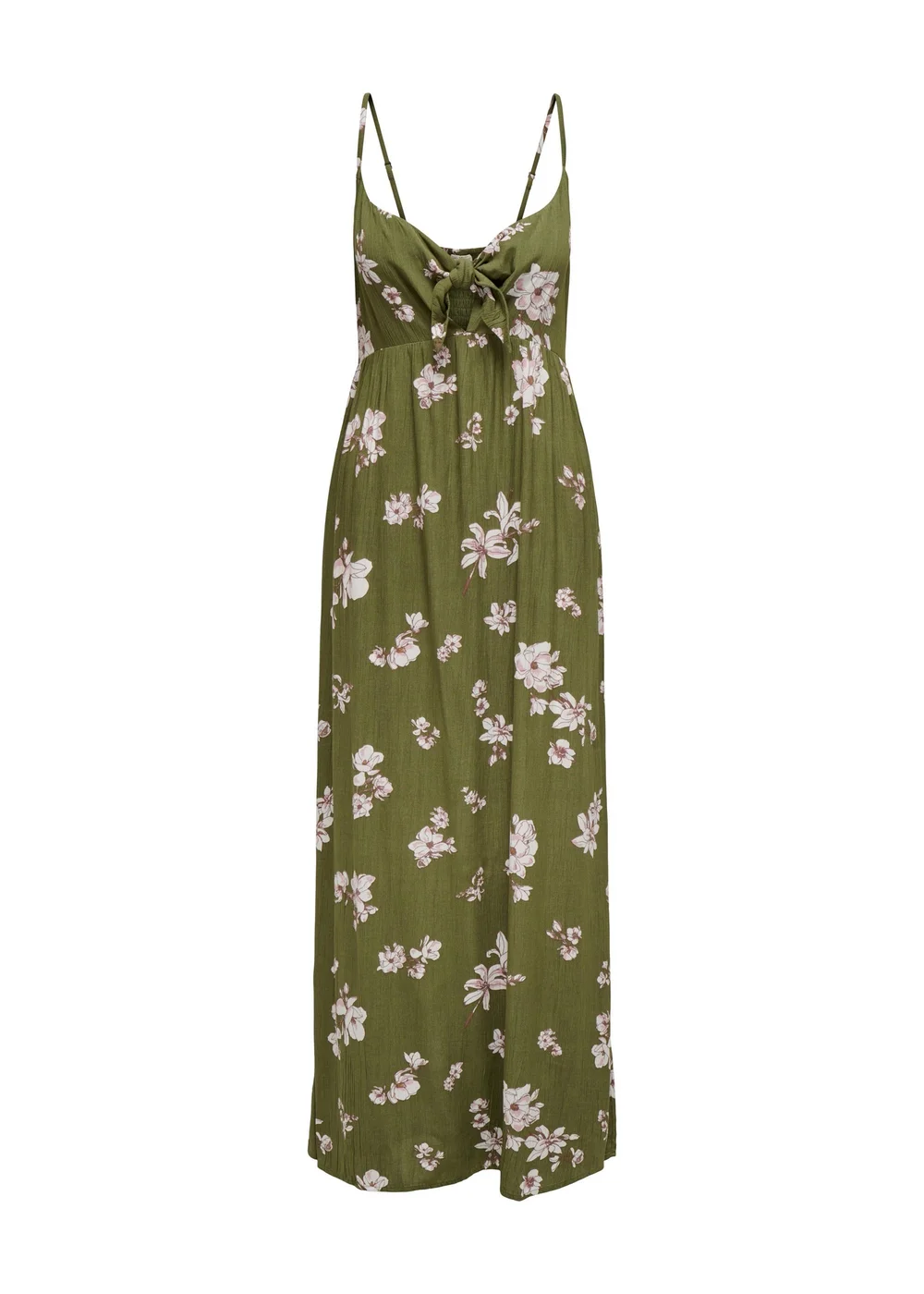 JDY Green Floral Maxi Dress - 8 Image 1