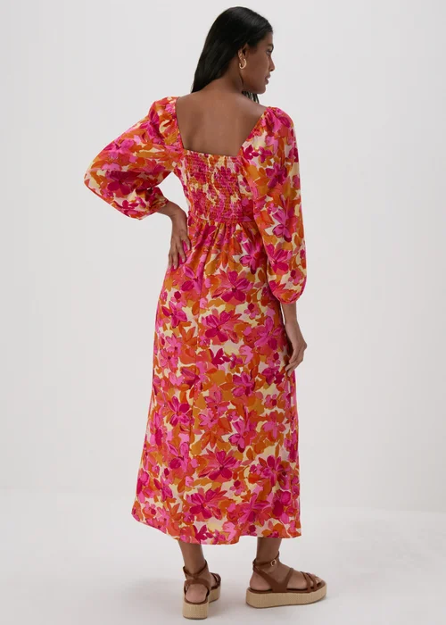 JDY Multicolour Florentine 3/4 Sleeve Dress - 8 Image 2