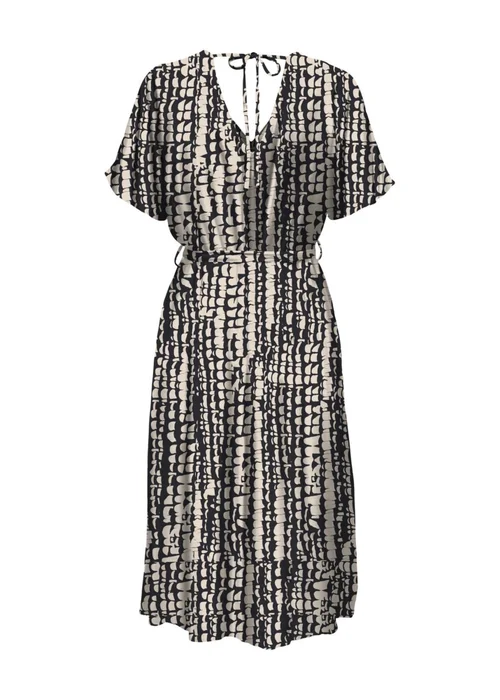 JDY Black & White Star Life String Midi Dress - 12 Image 5