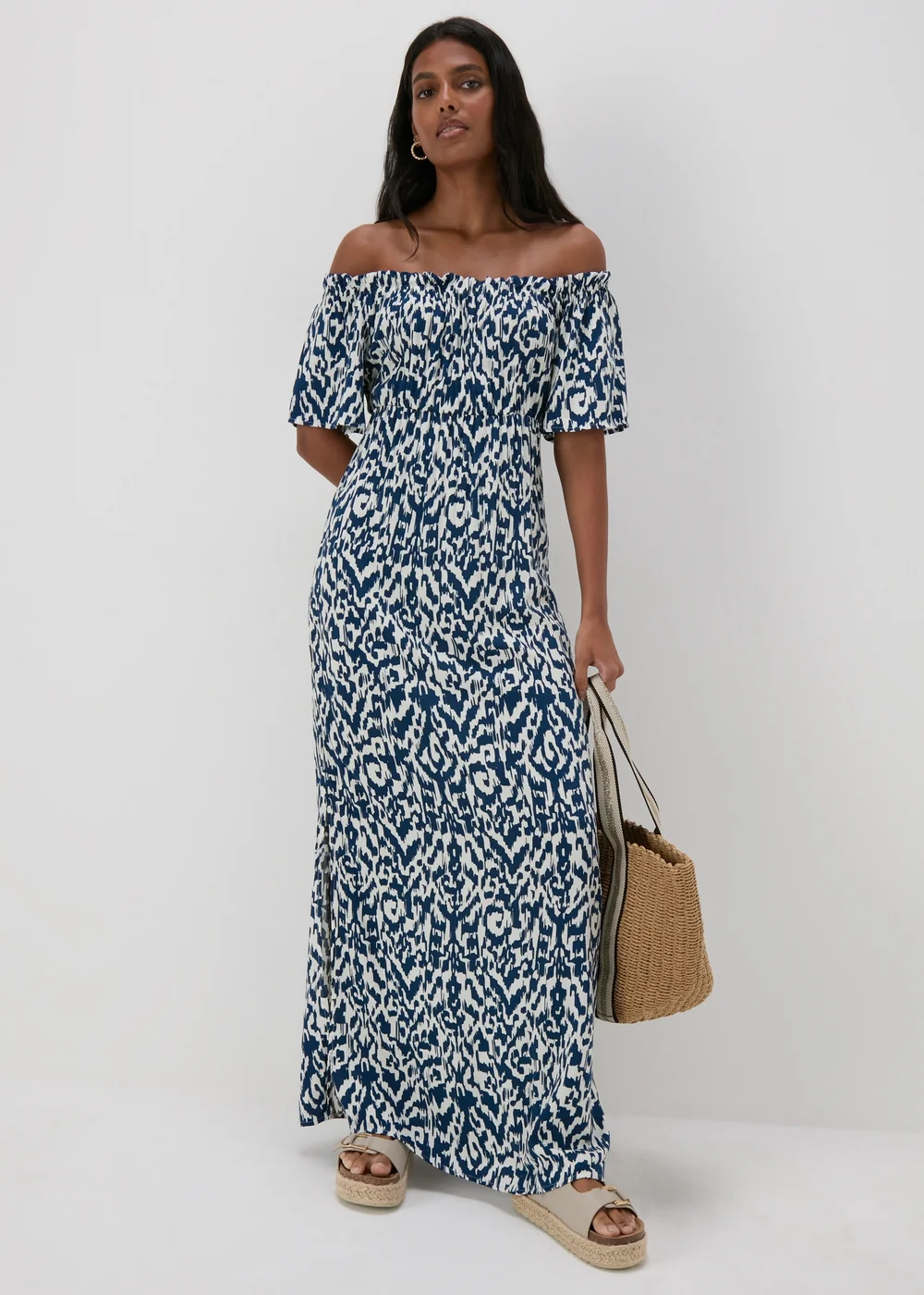 JDY Blue Maxi Dress - 8 Image 2