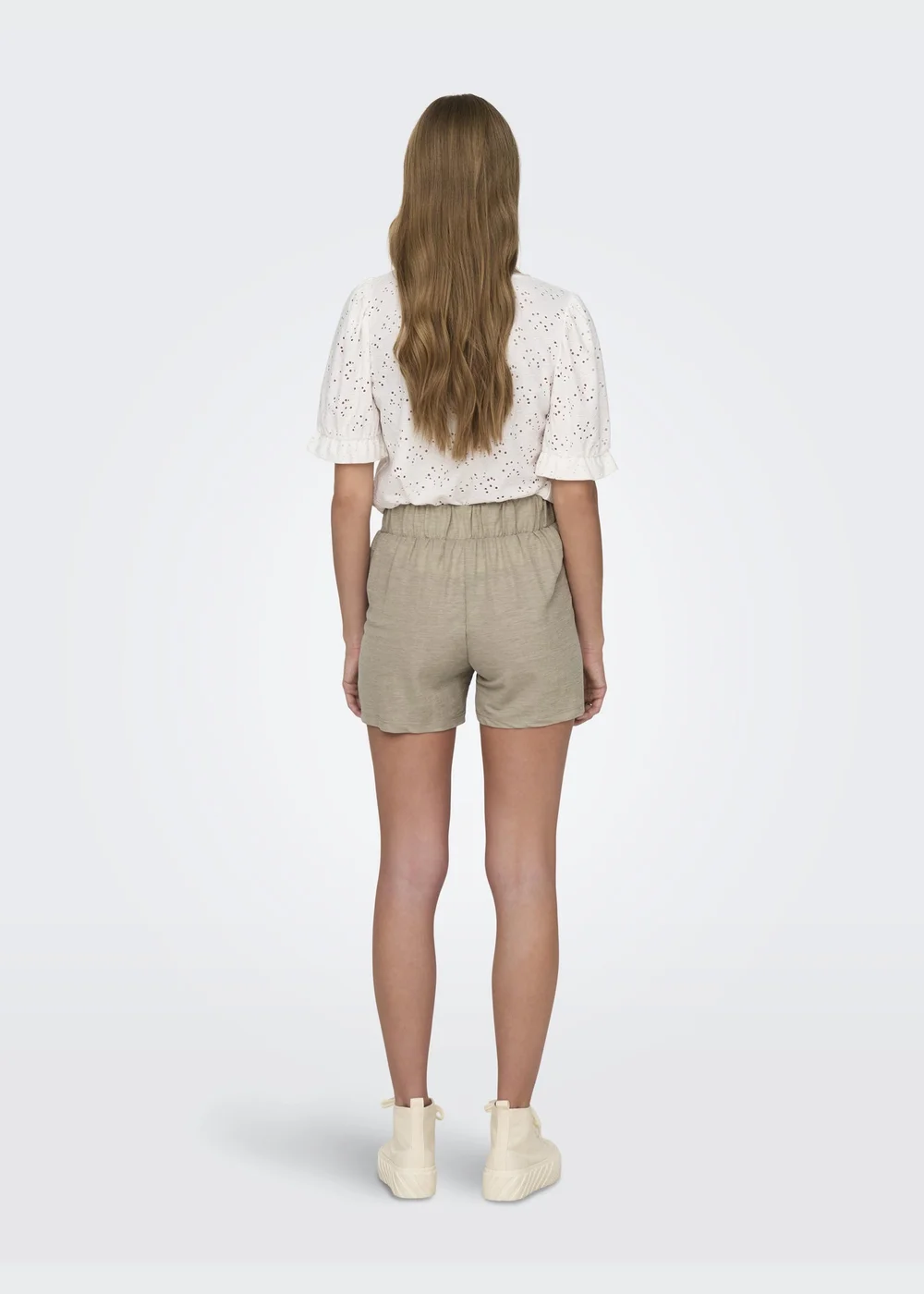 JDY Beige Geggo Shorts - 8 Image 2