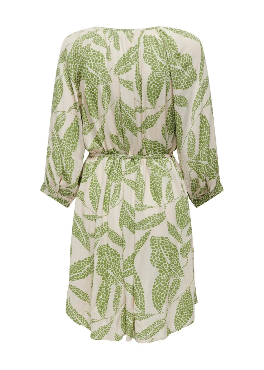 JDY Green Daisy Print Dress - 8 Image 2