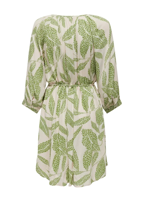 JDY Green Daisy Print Dress - 8 Image 2