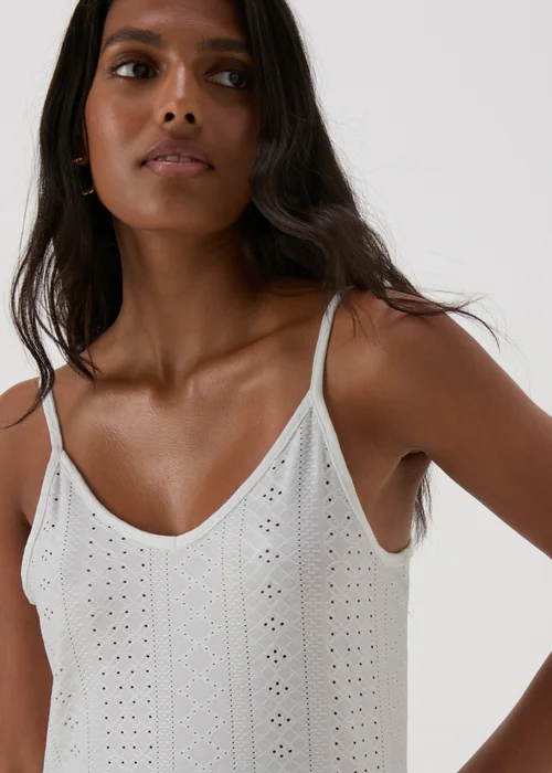 JDY White Maxi Dress - 12 Image 3