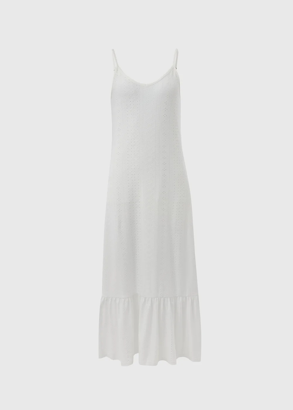 JDY White Maxi Dress - 12 Image 5