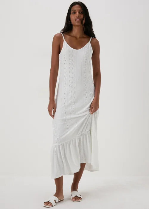 JDY White Maxi Dress - 12 Image 1