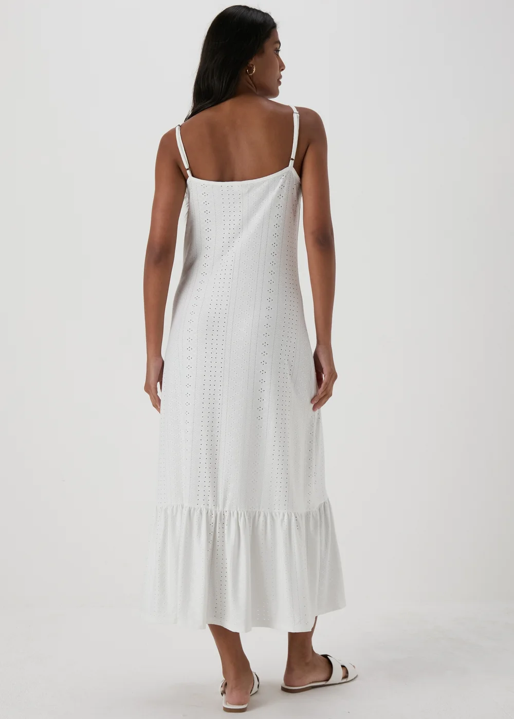 JDY White Maxi Dress - 12 Image 2