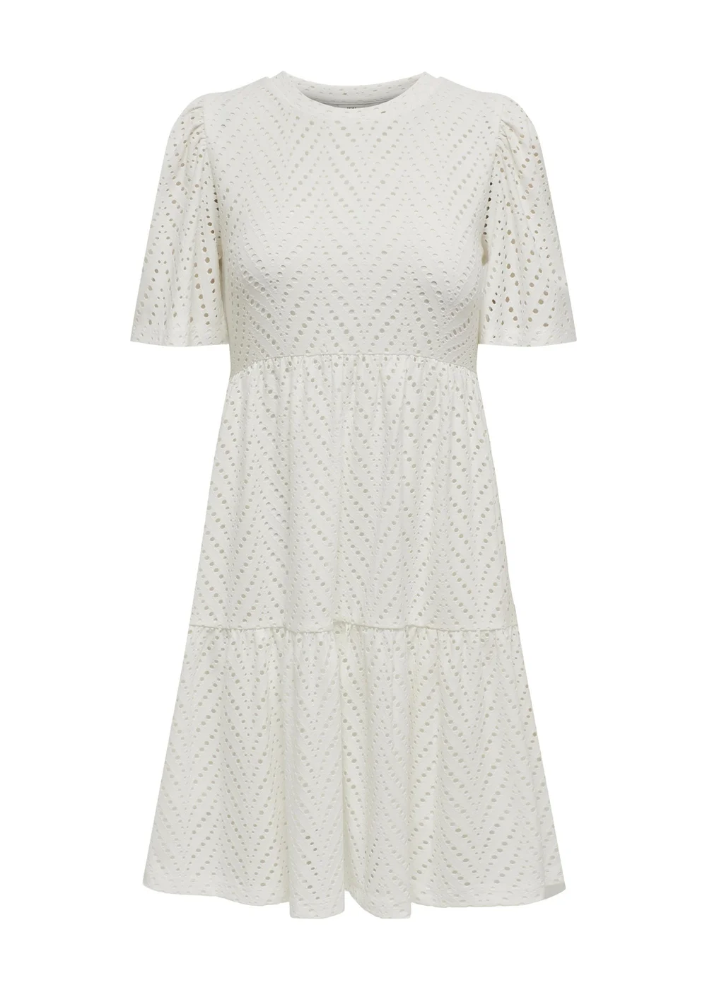 JDY White Carla Cathinka Dress - 12 Image 5