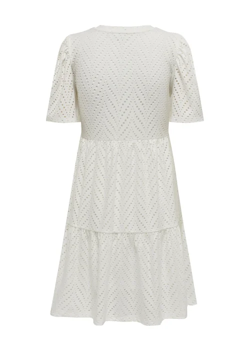 JDY White Carla Cathinka Dress - 12 Image 6